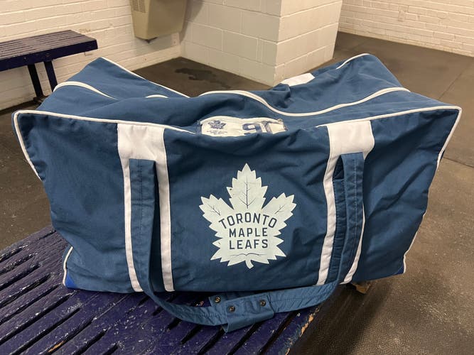 John Tavares JRZ Toronto Maple Leafs NHL Pro Stock Hockey Player Equipment Travel Bag