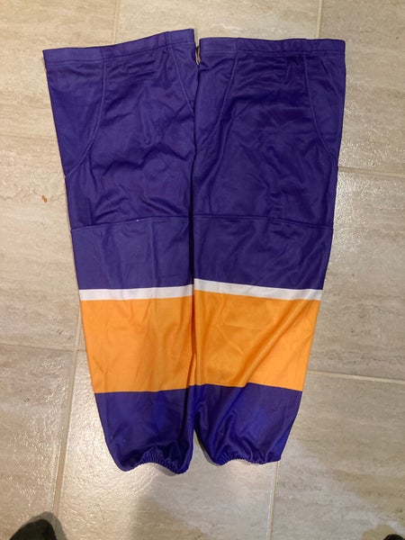 LA kings style Purple SR 30” polyester Socks (New)