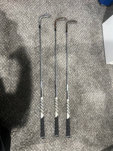 Men's TaylorMade Hi-Toe Left Hand Wedge SET! Extra Stiff Flex Steel Shaft (Used)