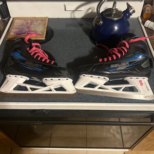 2024 Bauer GSX Hockey Goalie Skates Wide Width 7.5 (Used)