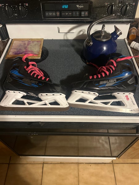 2024 Bauer GSX Hockey Goalie Skates Wide Width 7.5 (Used)