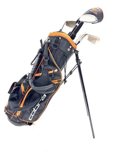 Used Cobra KING JR Jr Package Set RH Black 7 Piece 11860-S000300501