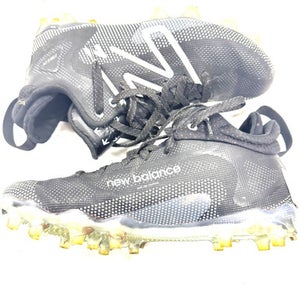 Used New Balance LAX Cleats Boys Black Youth 06.5 11860-S000301343