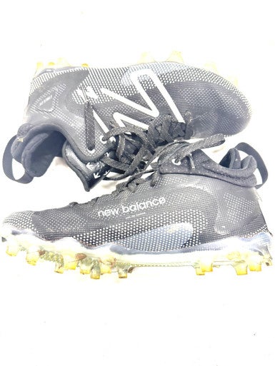Used New Balance LAX Cleats Boys Black Youth 06.5 11860-S000301343