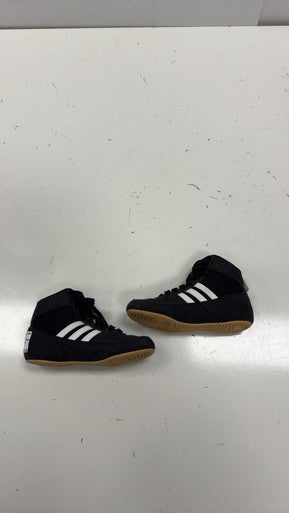 Used Adidas Wrestling Shoes Black Youth 13.0 11860-S000301664