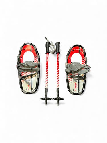 Used YUKON JUNIOR Snowshoes Boys Black And Red 16" 11873-S000183073