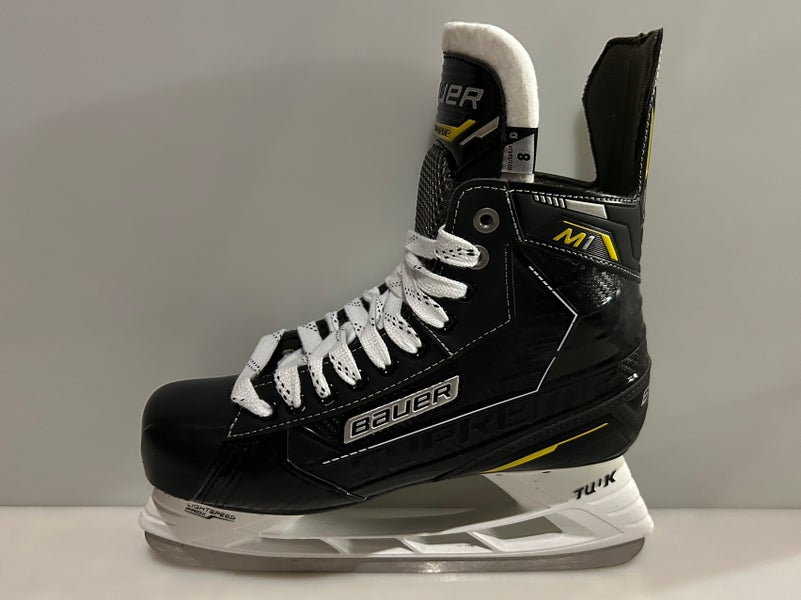New Bauer Supreme M1 Hockey Skates - Senior Size 8 NWOB