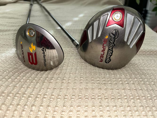 Men's TaylorMade Burner Right Handed Fairway Wood Stiff Flex Loft 18 (Used)