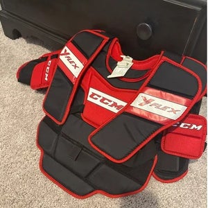 Hockey Bundle Chest Protector, Glove and Blocker, and Stick