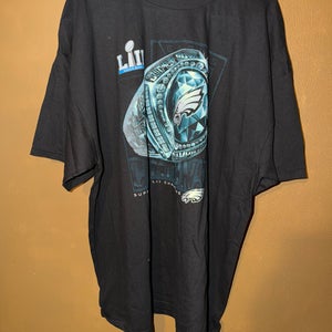 Alstyle Heavyweight NFL Football Philadelphia Eagles Super Bowl LIII Shirt 2XL Brand New Without Tag