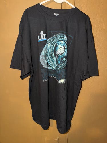Alstyle Heavyweight NFL Football Philadelphia Eagles Super Bowl LIII Shirt 2XL Brand New Without Tag