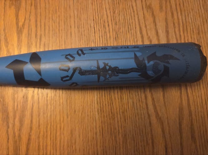 2025 DeMarini Voodoo Alloy Vivid Blue USABat Certified Bat (-11) 19 oz 30" (Used)