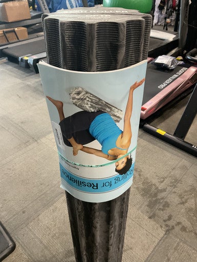 Used Exercise Foam Roller Black Fits all 11614-S000226336