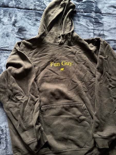 Kawhi Fun Guy Black Adult Unisex Large/Extra Large New Balance Sweatshirt (Used)