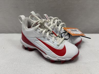Used Nike ALPHA FASTFLEX BB/SB Cleats Red Youth 12.0 11490-S000267433