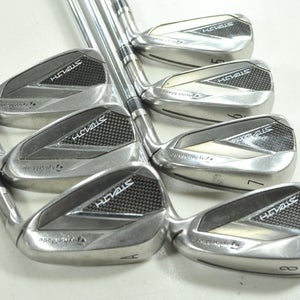 TaylorMade Stealth 5-PW,AW Iron Set Regular Flex Right KBS MAX MT Steel # 207008
