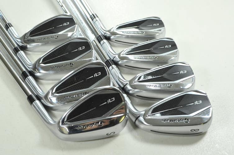 TaylorMade Qi 5-PW,AW,SW Iron Set Regular Flex Right KBS MAX MT Steel # 207046