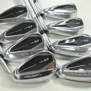 TaylorMade Qi 5-PW,AW,SW Iron Set Stiff Flex Right KBS MAX MT 85g Steel # 207045