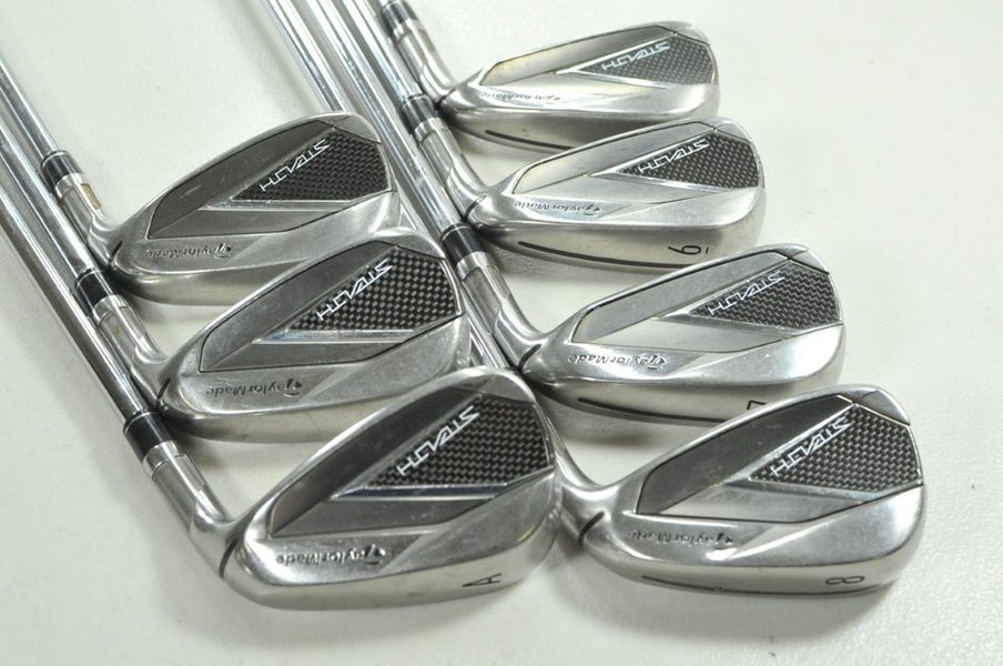 TaylorMade Stealth 5-PW,AW Iron Set Regular Flex Right KBS MAX MT Steel # 207006
