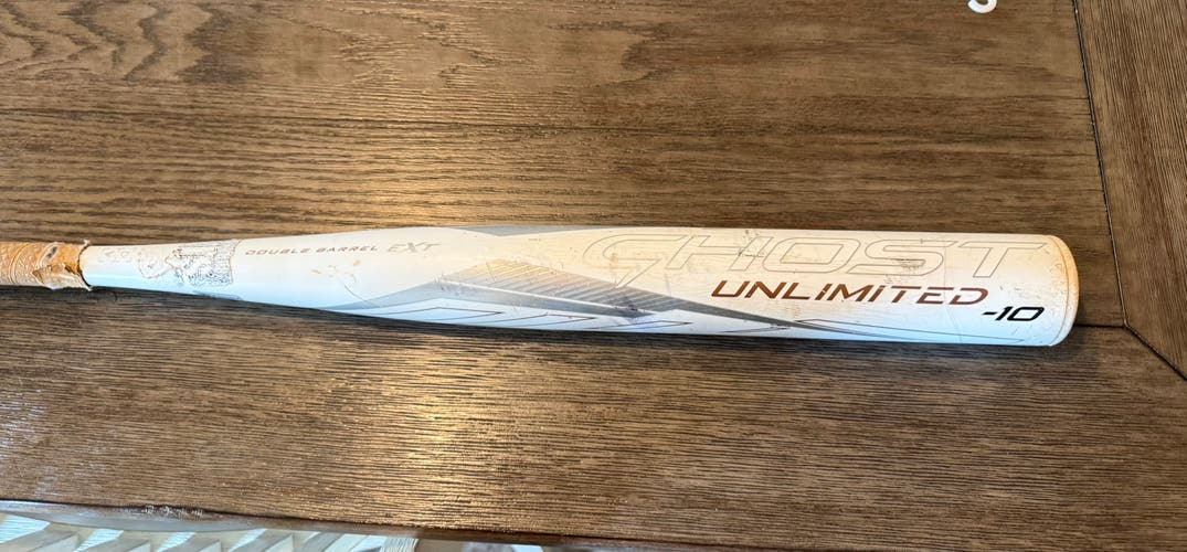 2023 Easton Ghost Unlimited Composite Bat (-10) 21 oz 31" (Used)