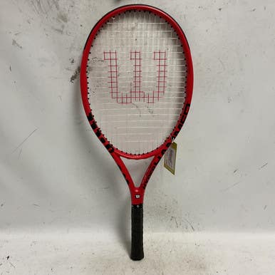 Used Wilson HYPER HAMMER 5.3 Adult Tennis Racquet Red 4 1/4" 11855-S000195441