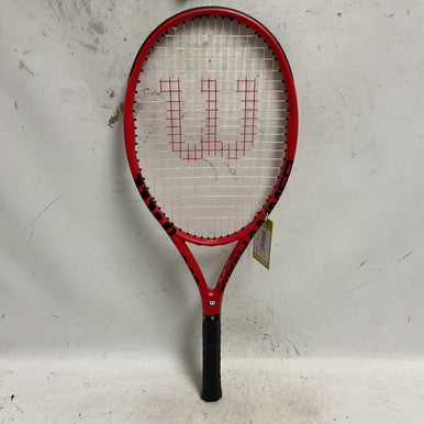 Used Wilson HYPER HAMMER 5.3 Adult Tennis Racquet Red 4 1/4" 11855-S000195441