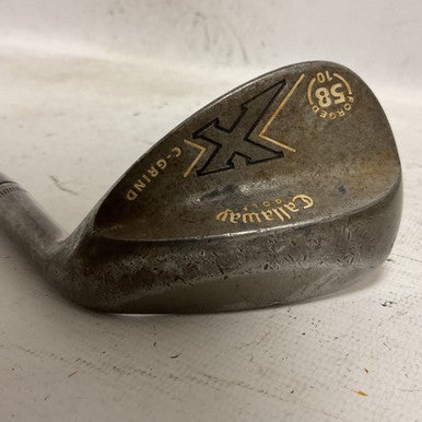 Used Callaway X C-GRIND Golf Wedge Mens RH 58 Degree 11855-S000195407
