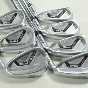 Ping i25 4-W Iron Set Stiff Flex Black Dot Right CFS Steel # 204955