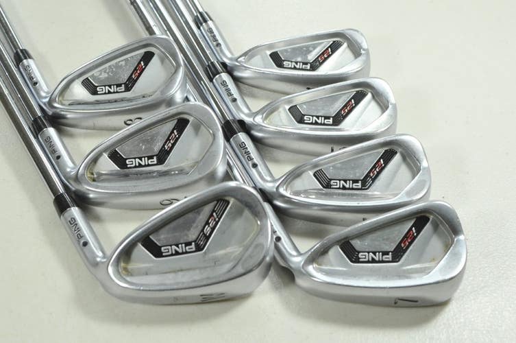 Ping i25 4-W Iron Set Stiff Flex Black Dot Right CFS Steel # 204955