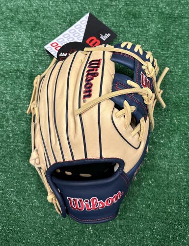 Wilson A1000 11" PF11 Infield Youth Baseball Glove Pedroia Fit A10RB25PF11H