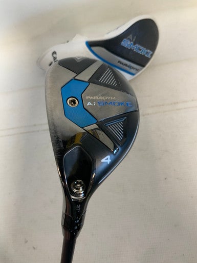 Used Callaway PARADYM AI SMOKE Mens Hybrid Club LH 4 Hybrid 11823-S000036133