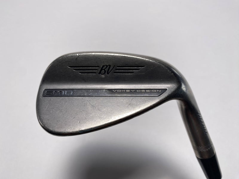 Titleist Vokey SM10 Nickel Gap Wedge GW 52* 12 Bounce F-Grind KBS Tour V Mens RH