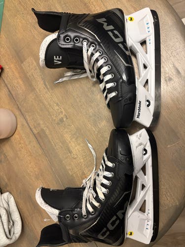 2024 CCM Tacks XF Pro Hockey Skates Wide Width Pro Stock 9.5 Backlund