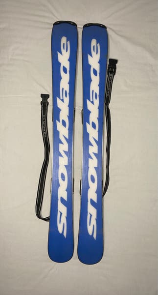 salomon blades short skis Salomon SNOWBLADE Short Skis 99cm w Salomon adj Bindings w/ Leashes SNOW  BLADES | SidelineSwap