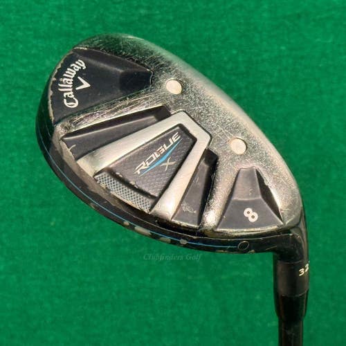 Callaway Rogue X 32 8 Hybrid Fujikura Ventus Red 5-A Graphite Seniors