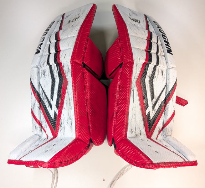 35+1" 2025 Vaughn VX1 Goalie Leg Pads Pro Stock (Used)