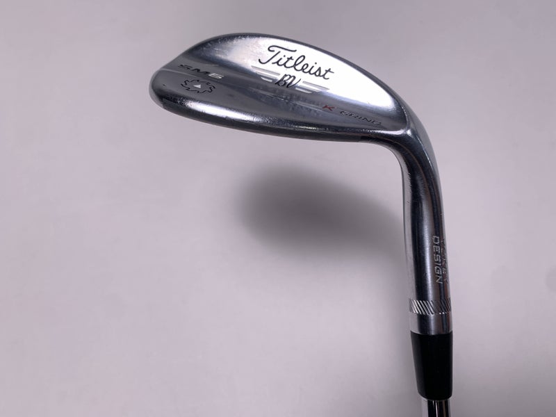 Titleist Vokey SM6 Tour Chrome Lob Wedge LW 60* 12 Bounce K-Grind Wedge Mens RH
