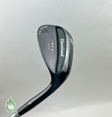 Right Handed Cleveland RTX 588 Rotex 2.0 Wedge 60*-06 Wedge Flex Steel Golf