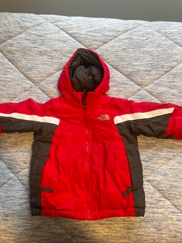 Red Boys The North Face Jacket (Used)