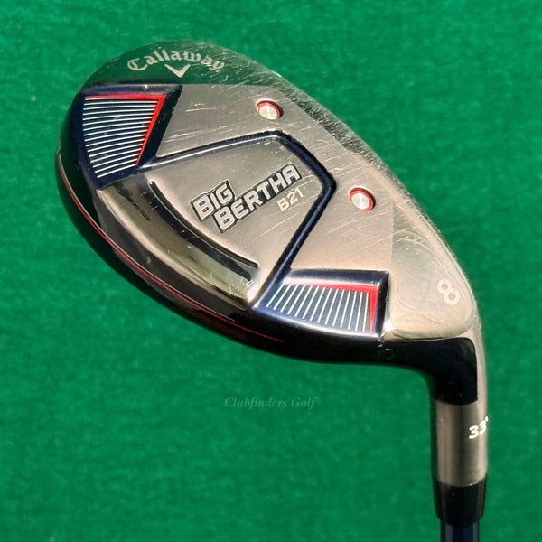 RARE Callaway Big Bertha B21 33 8 Hybrid Ventus HB 6-R2 VeloCore Seniors w/ HC