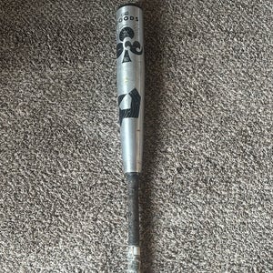 2022 DeMarini The Goods One Piece Alloy BBCOR Certified Bat (-3) 30 oz 33" (Used)