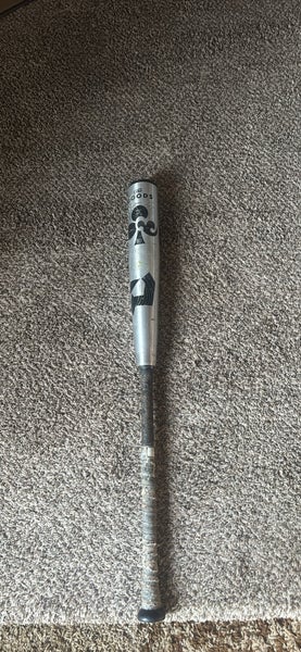 2022 DeMarini The Goods One Piece Alloy BBCOR Certified Bat (-3) 30 oz 33" (Used)