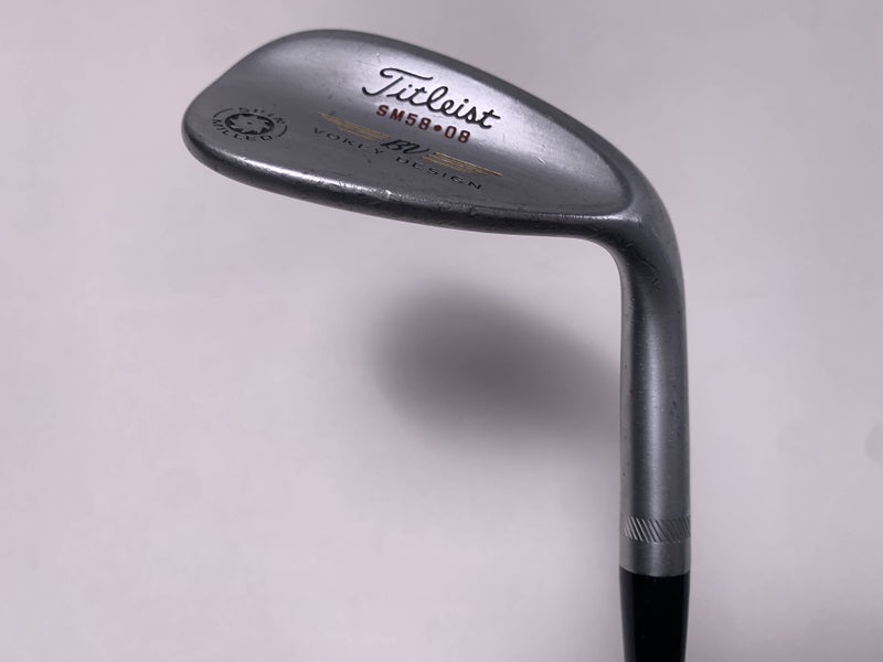 Titleist Vokey Spin Milled Lob Wedge LW 58* 8 DG Wedge Steel Mens RH