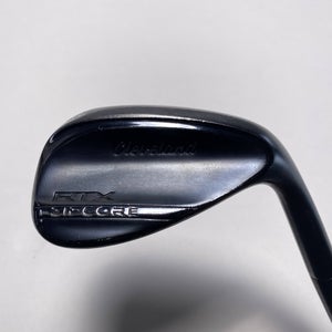Cleveland RTX ZipCore Black Satin Sand Wedge SW 56* 10 Bounce Mens RH