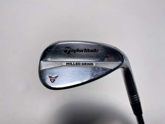 TaylorMade Milled Grind Satin Chrome Lob Wedge LW 60* 10 DG Wedge Steel Mens RH