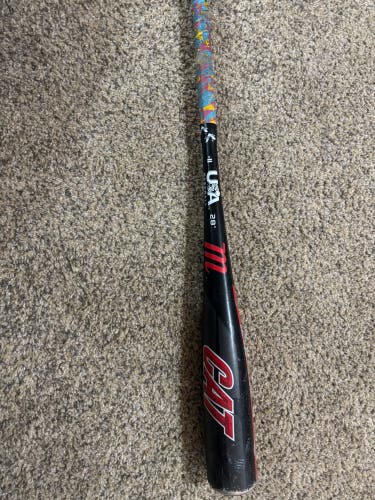 2021 Marucci CAT Alloy USABat Certified Bat (-11) 17 oz 28" (Used)