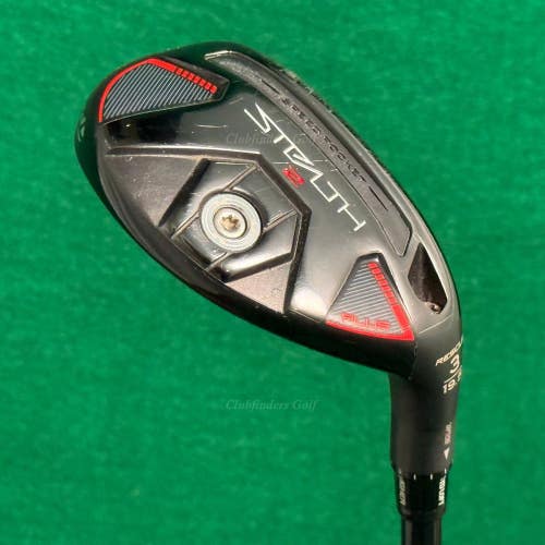 TayorMade Stealth 2 Plus Rescue 19.5 3 HZRDUS Smoke RDX 6.0 Stiff w/ HC