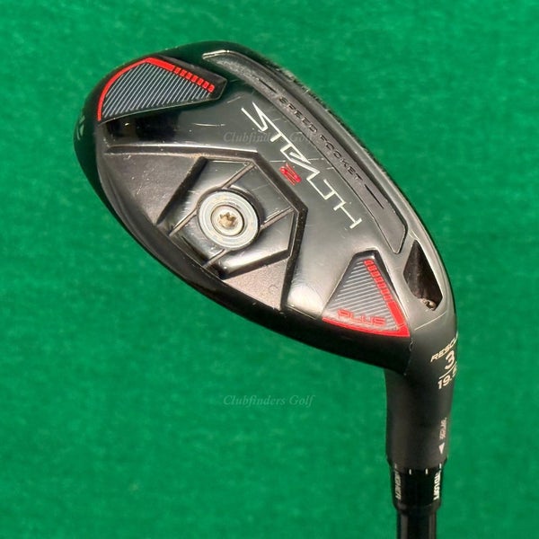 TayorMade Stealth 2 Plus Rescue 19.5 3 HZRDUS Smoke RDX 6.0 Stiff w/ HC