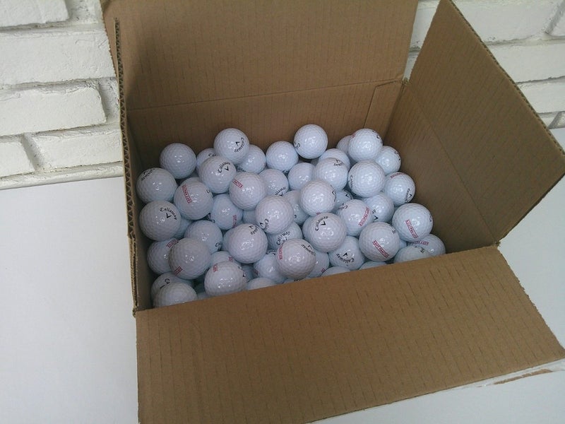 100 Count Callaway Soft Practice Golf Balls - NEW