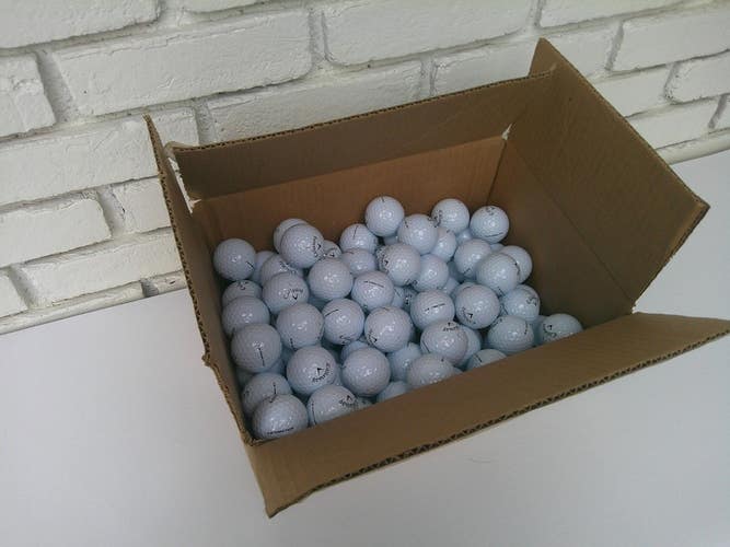 100 Count Callaway Chrome Soft Practice Golf Balls - NEW